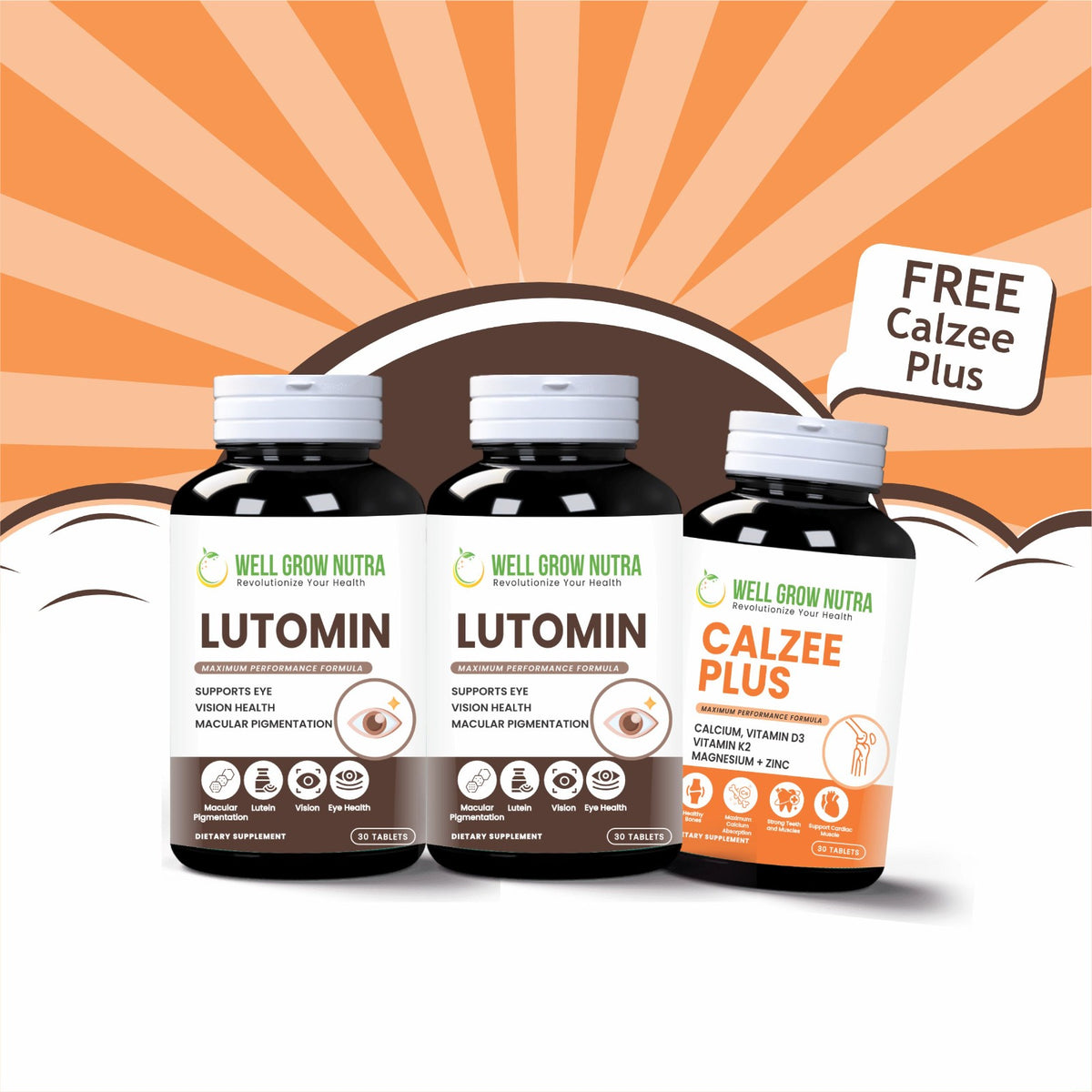 2 Lutomin + Calzee Plus FREE